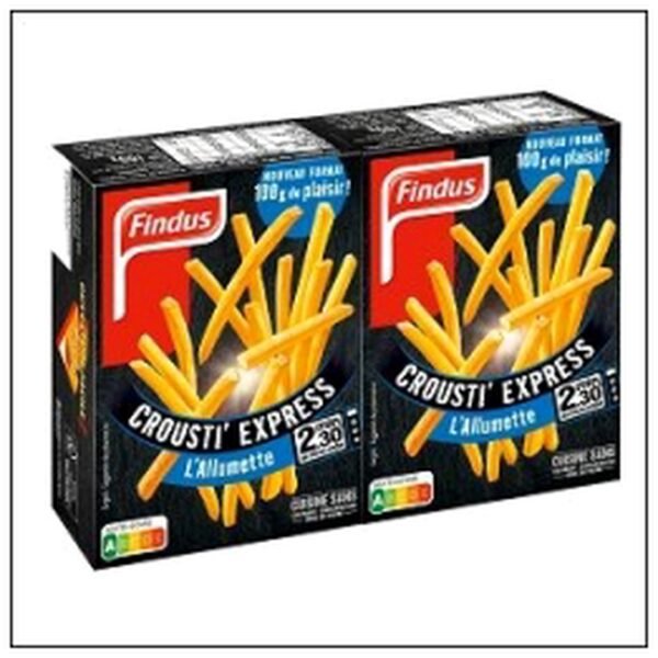 CROUSTI EXPRESS ALLUMETTE 2X100G FINDUS
