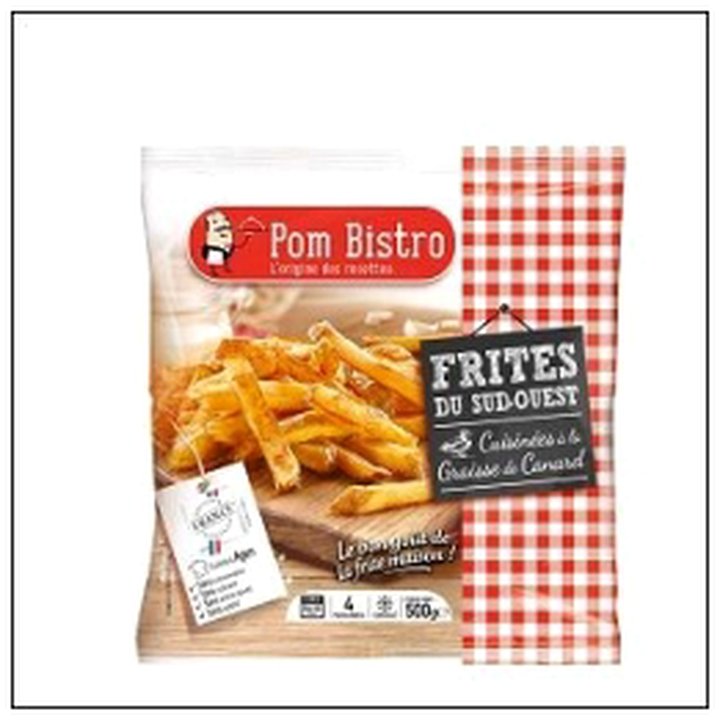 CAT-04877 FRITE DU SUD OUEST 500G SURGELEE POM BISTROT - Image 1