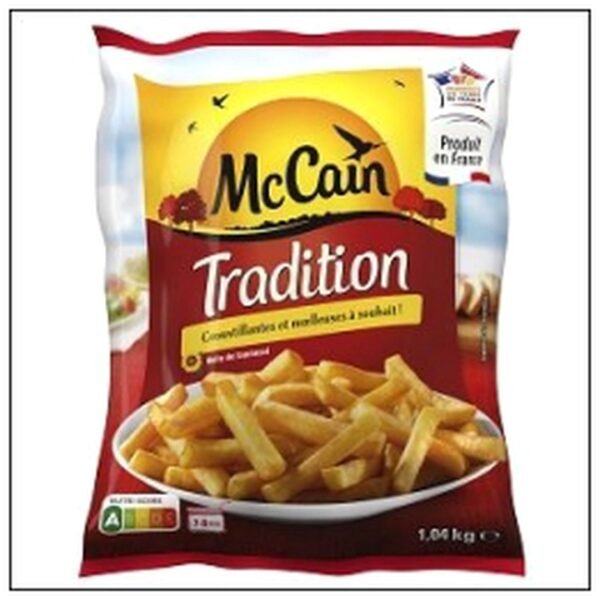 FRITES TRADITION 1,08KG + 34% MC CAIN