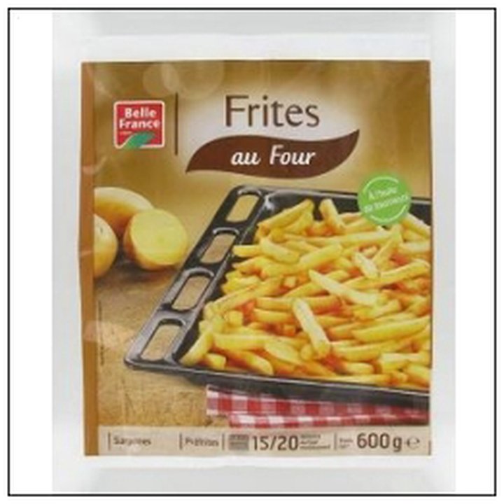 CAT-04887 S.600G FRITES AU FOUR 9/9 BELLE FRANCE SURGELE - Image 1