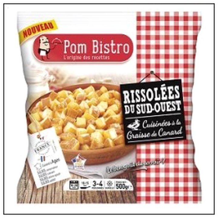 CAT-04899 POM.RISSOLEE DU SUD OUEST 500G SURGELEE POM BISTROT - Image 1