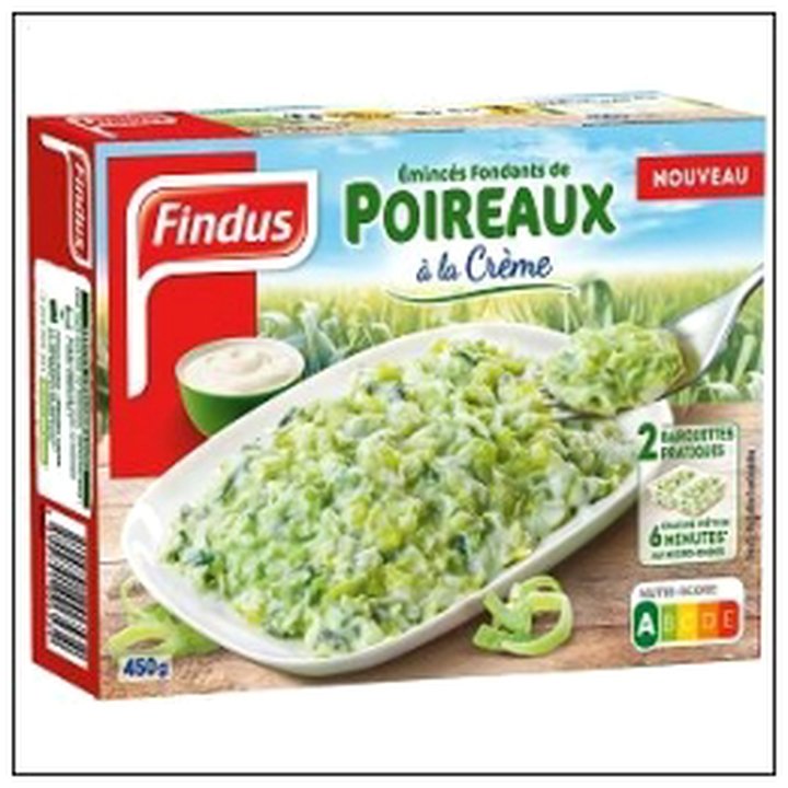 CAT-04905 POIREAUX A LA CREME 450G FINDUS - Image 1