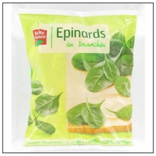 KG EPINARDS BRANCHES SURGELES BELLE FRANCE