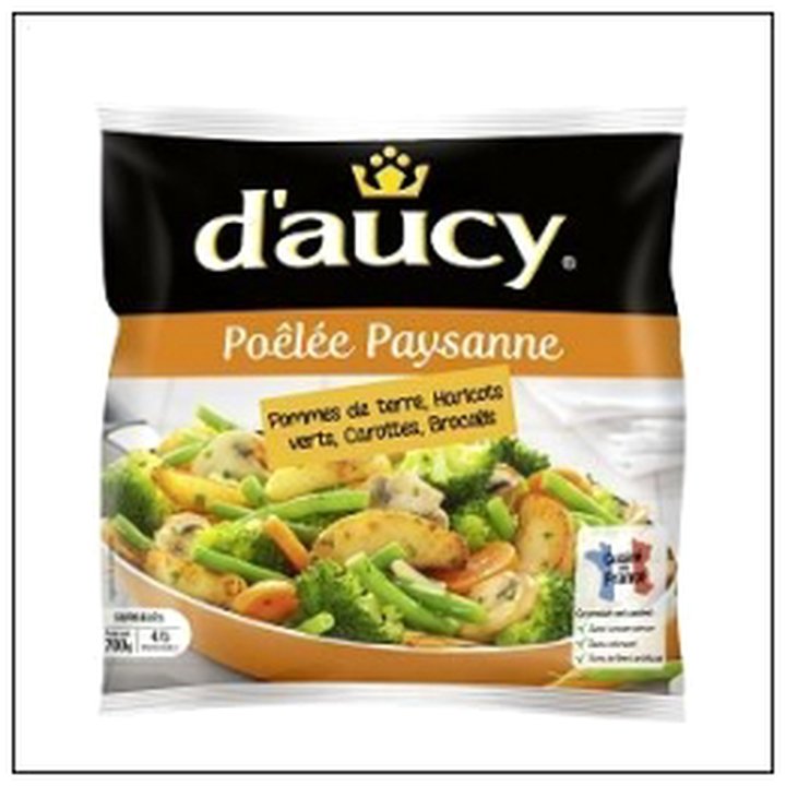 CAT-04928 POELEE PAYSANNE SAC.700G D'AUCY SURGELE - Image 1