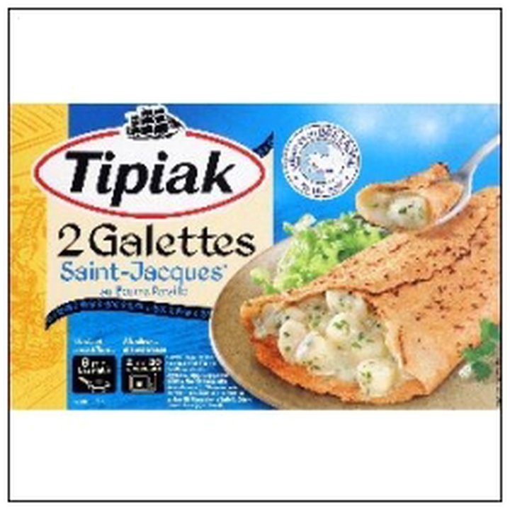 CAT-04930 2 GALETTES ST JACQUES 125 TIPIAK - Image 1