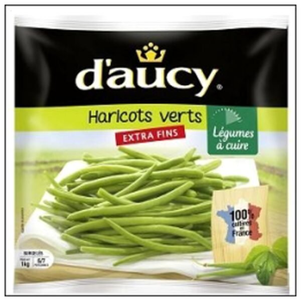 KG HARICOTS VERTS EXTRA FINS DAUCY SURGELES