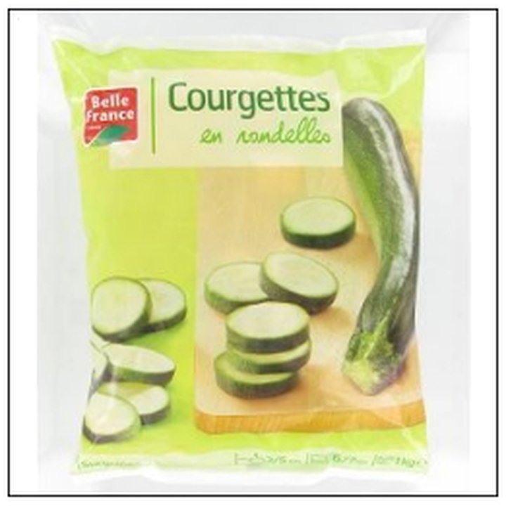 CAT-04935 KG COURGETTES RONDELLES SURGELES BELLE FRANCE - Image 1