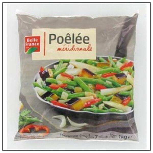 KG POELEE MERIDIONALE SURGELEE BELLE FRANCE