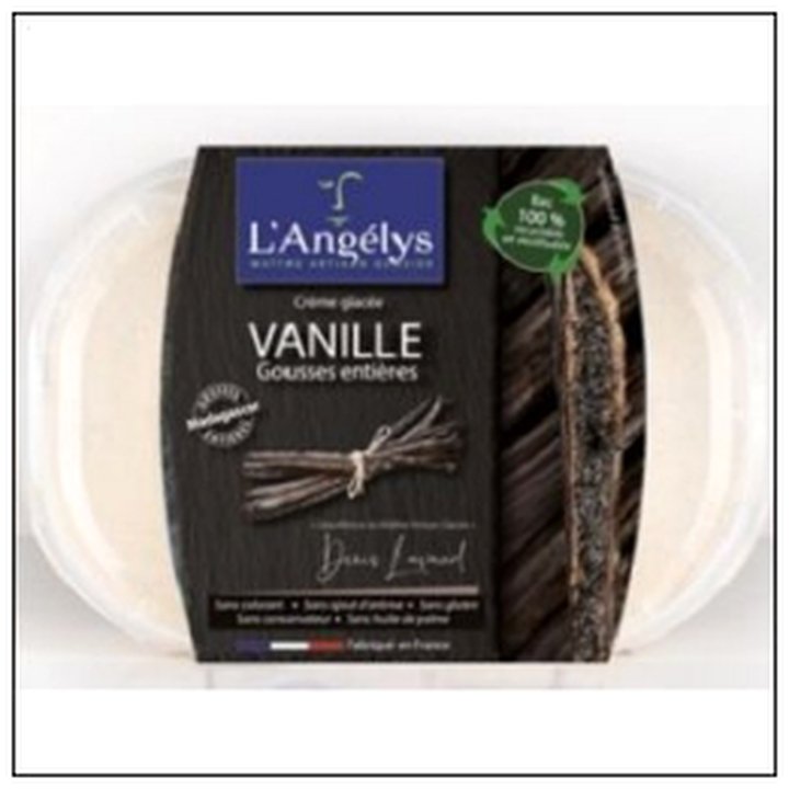CAT-04977 CREME GLACEE VANILLE 450 L'ANGELYS - Image 1