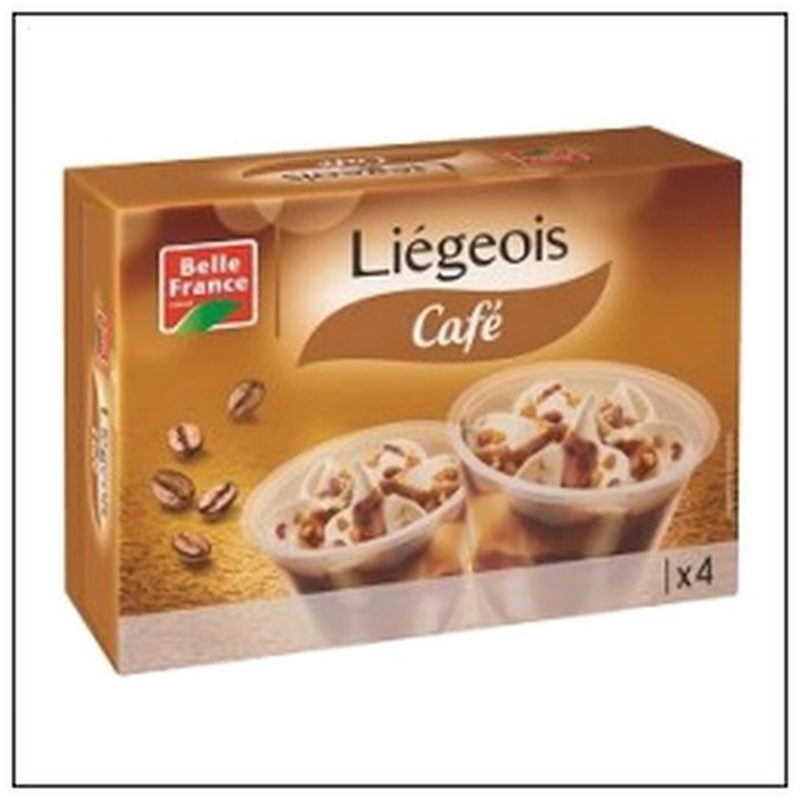 CAT-04988 LIEGEOIS CAFE 4X125ML BELLE FRANCE - Image 1