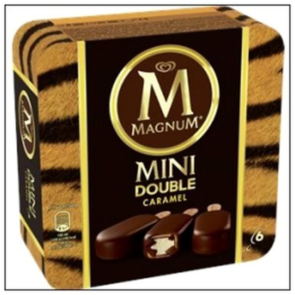 ETUI 6 MINI MAGNUM 60ML DOUBLE CARAMEL