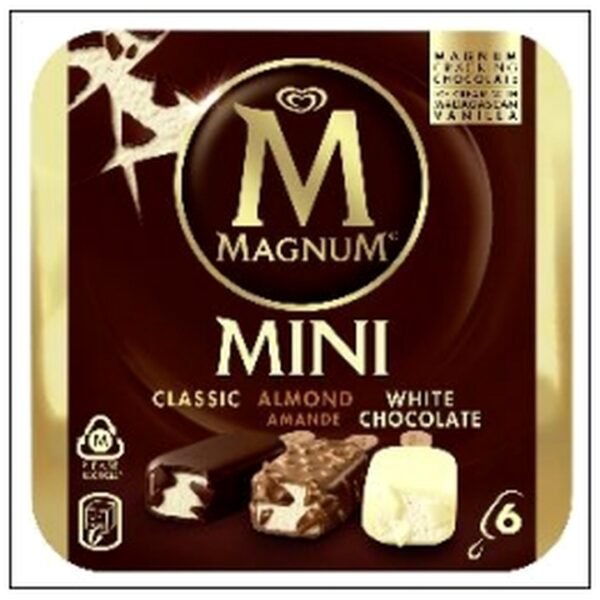 ET.6 MINI MAGNUM ASSORTIS BLANC/AMAND/CLASSIC