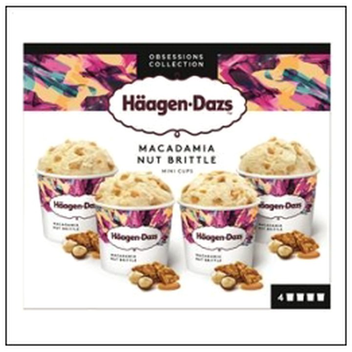 CAT-05050 MINICUPS 4X81 MACADAMIA HAAGEN-DAZS - Image 1