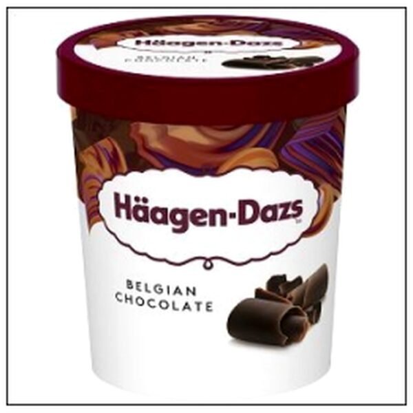 POT 400G BELGIAN CHOCOLAT HAAGEN DAZS
