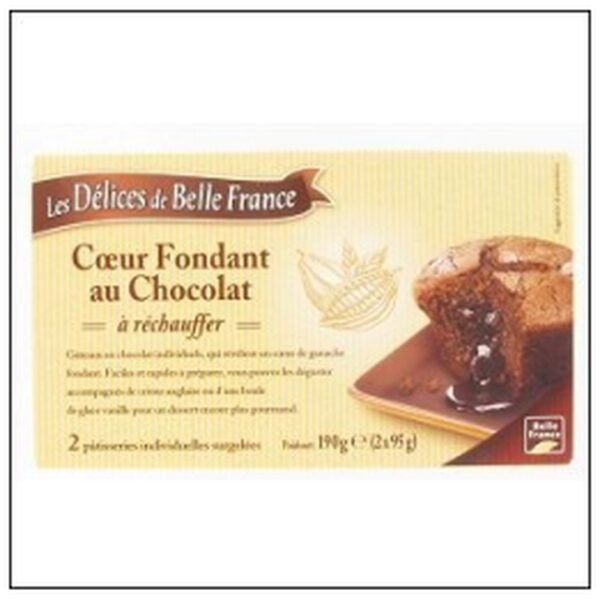 COEURS FONDANTS CHOCOLAT 2X95G DELICE BELLE FRANCE