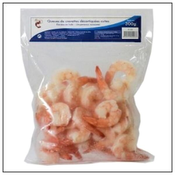 QUEUE CREVET.DECORT.CUITE 41/50 300G INDE SURGELEES