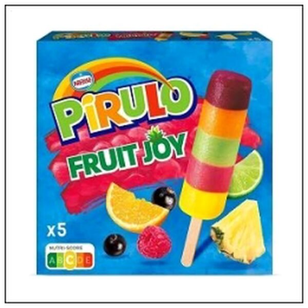 PIRULO FRUIT JOY 5 GLACES A L'EAU 325G
