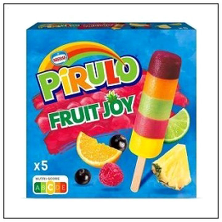 CAT-05078 PIRULO FRUIT JOY 5 GLACES A L'EAU 325G - Image 1