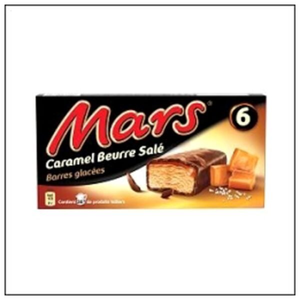 BTE 6 MARS CARAMEL BEURRE SALE 270ML SURGELE