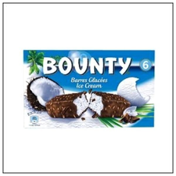 B.6 BARRES BOUNTY GLACEES