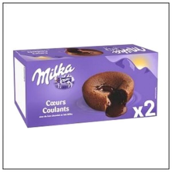 MILKA COEUR COULANT CHOCO LAIT 170G NAIVE FOOD