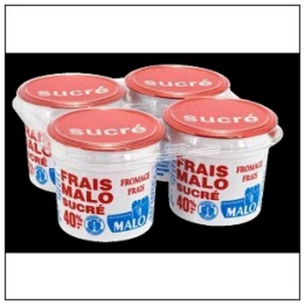 FROMAGE FRAIS SUCRE 40% 4X100G SAINT MALO