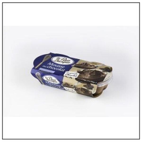 MOUSSE CHOCOLAT S/GANACHE 2X88G PETIT BASQUE