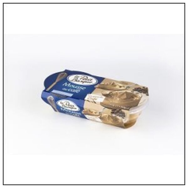 MOUSSE CAFE SUR GANACHE 2X80G PETIT BASQUE