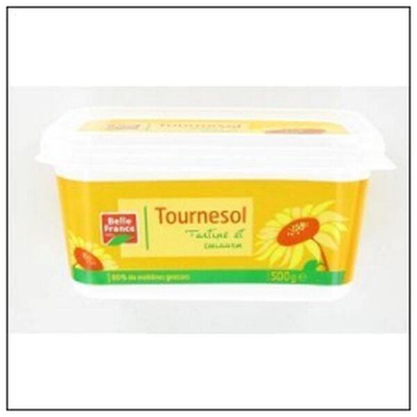 MARGARINE AU TOURNESOL 60% MG 500 G BELLE FRANCE