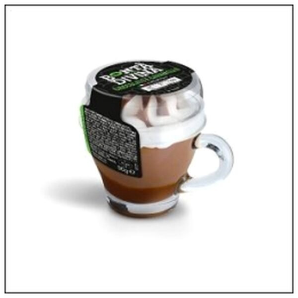 TASSE VERRE DESSERT CHOCO LAT CARAMEL 90G B.DIVINA