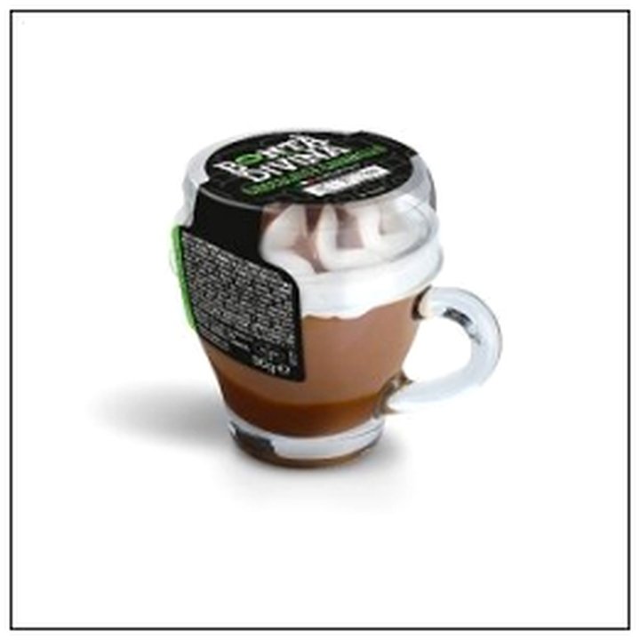 CAT-05192 TASSE VERRE DESSERT CHOCO LAT CARAMEL 90G B.DIVINA - Image 1
