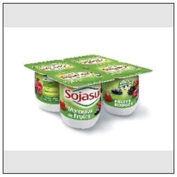 SOJASUN FRUITS ROUGES 4X100
