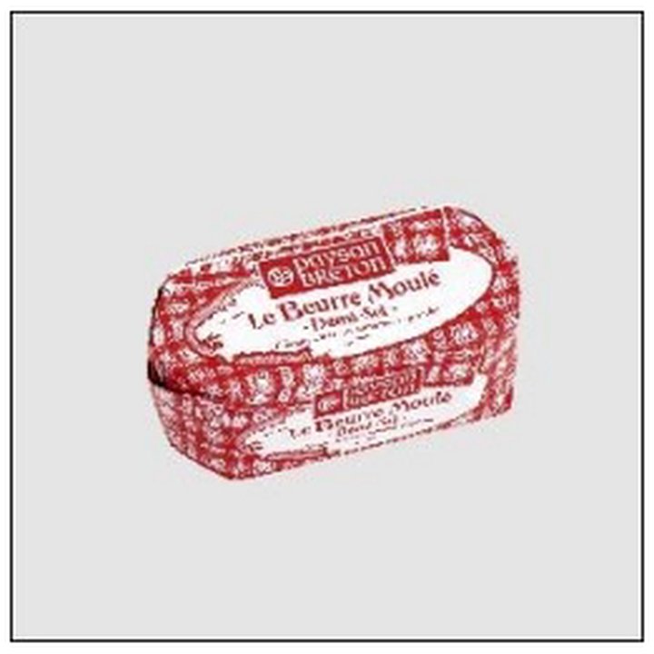 CAT-05216 BEURRE MOULE 1/2 SEL 500G PAYSAN BRETON - Image 1