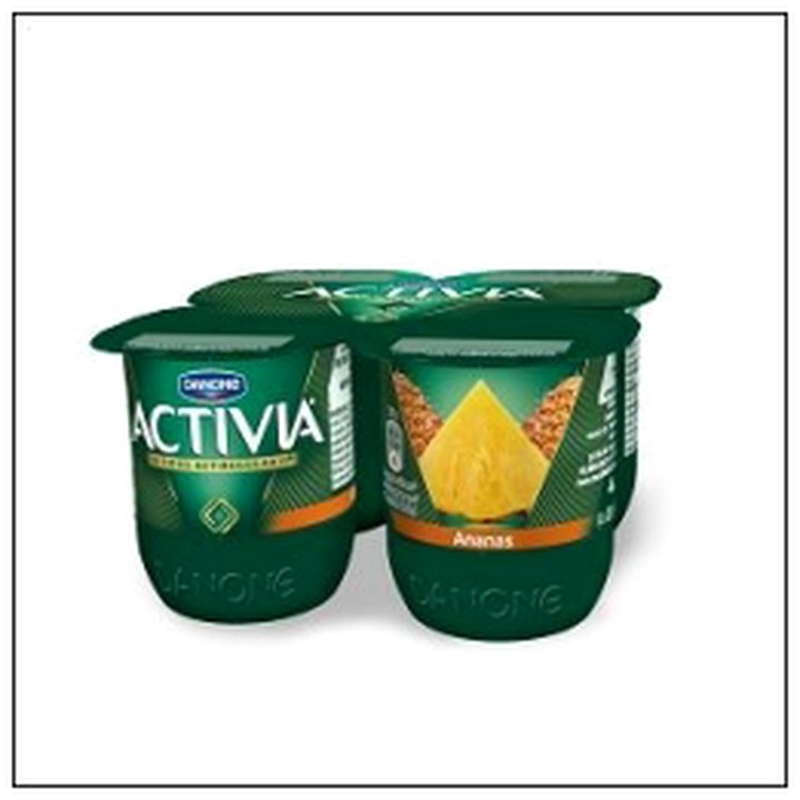 CAT-05222 ACTIVIA ANANAS 4X125 - Image 1