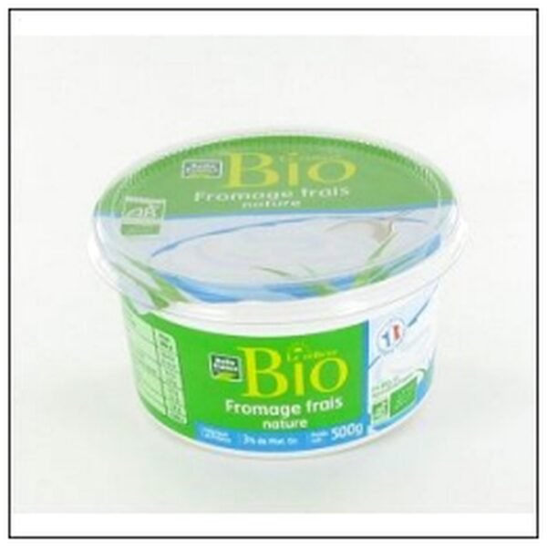 FROMAGE BLANC 3% 500G BIO BELLE FRANCE
