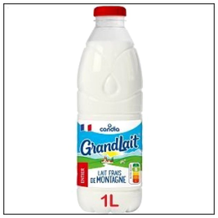 CAT-05229 LAIT FRAIS ENTIER 1L GRAN DLAIT CANDIA - Image 1
