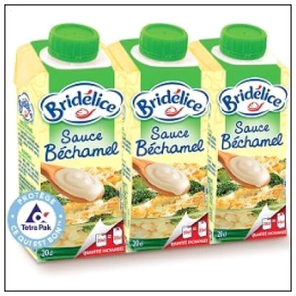 SAUCE BECHAMEL 3X20CL BRIDELICE