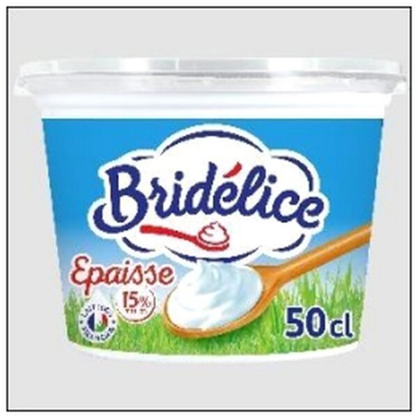 CREME ALLEGEE 50CL 15%MG BRIDELICE