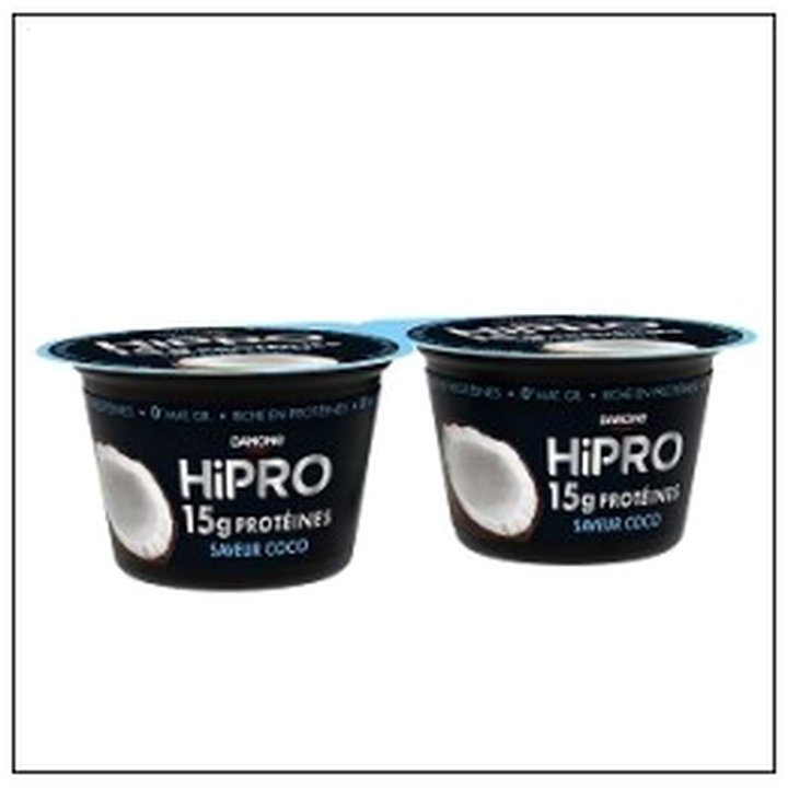 CAT-05241 HIPRO YAOURT 0% PROTEINE COCO 2X160G DANONE - Image 1