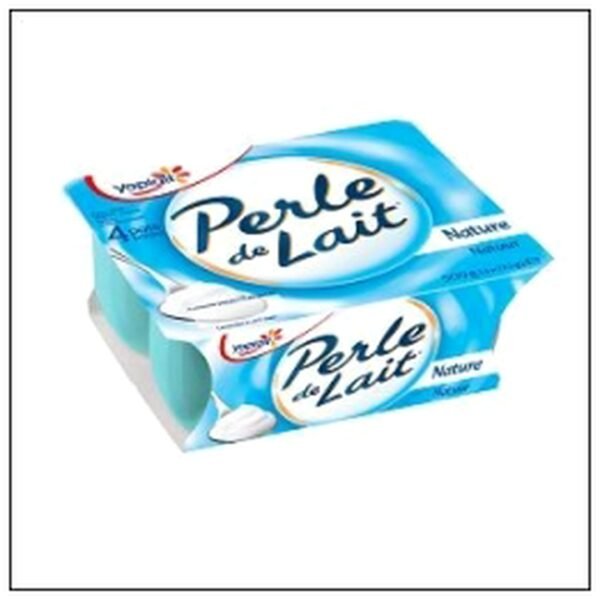PERLE DE LAIT NATURE 4 AU FROMAGE FRAIS