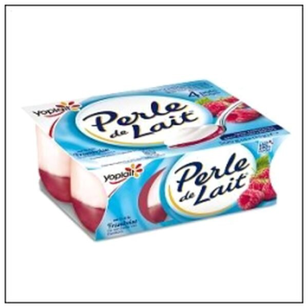 PERLE DE LAIT SUR LIT FRA MBOISE 4X125G