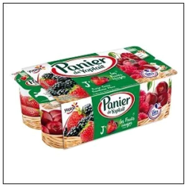 PANIER AUX FRUITS ROUGE 8 125G YOPLAIT