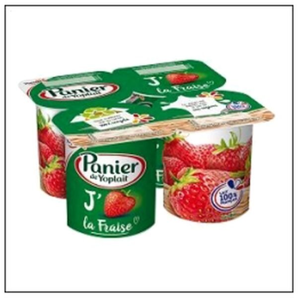 PANIER FRAISE-FRAMBOISE 4X125G YOPLAIT