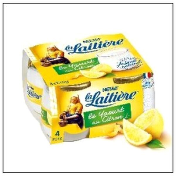 LA LAITIERE SAVEUR CITRON 4X125G NESTLE