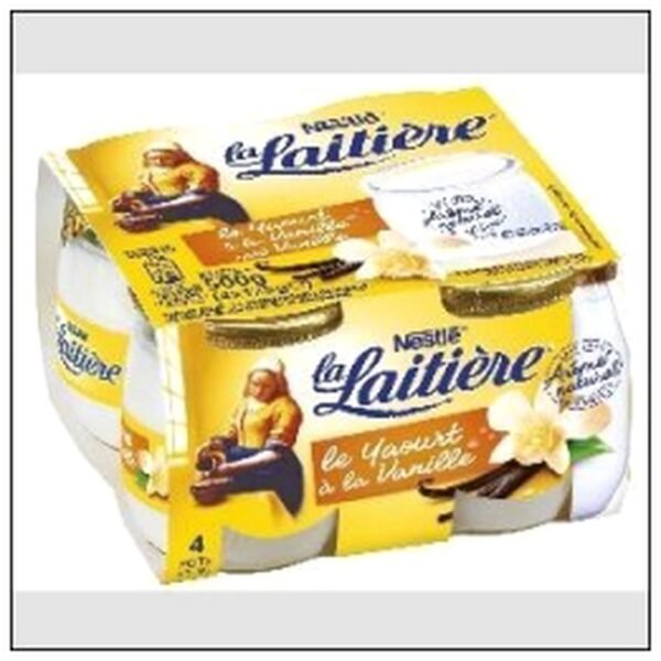 LA LAITIERE SAV.VANILLE 4X125G NESTLE