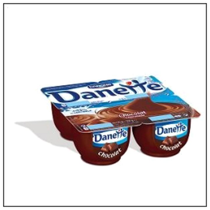 CAT-05373 DANETTE CHOCOLAT 4X125 DANONE - Image 1