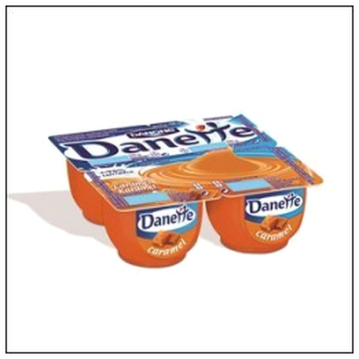 CAT-05374 DANETTE CARAMEL 4X125 DANONE - Image 1
