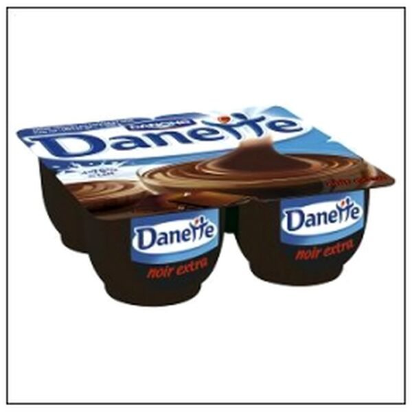 DANETTE CHOCO/NOIR EXTRA 4X125 DANONE