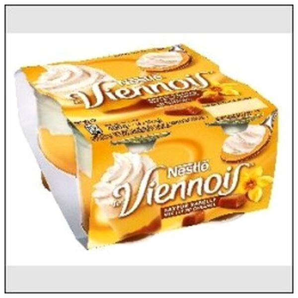 VIENNOIS VANILLE CARAMEL 4X100 NESTLE