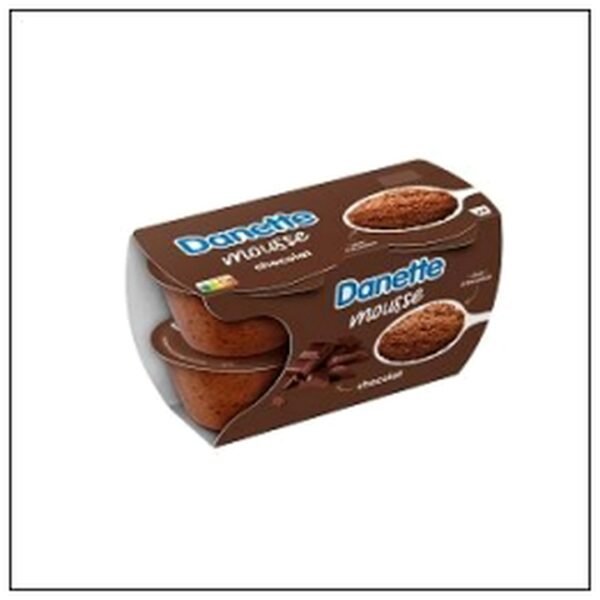 DANETTE MOUSSE CHOCOLAT 4X60G DANONE